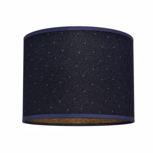 Fashion HELAM Abat-jour Abba E27 Ø20/hauteur 15 cm bleu/doré