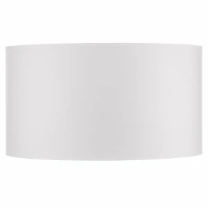 Sale HELAM Abat-jour Alba, Ø 45 cm, E27, blanc/doré
