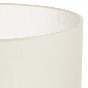 Outlet HELAM Abat-jour Alba, Ø 45 cm, E27, écru