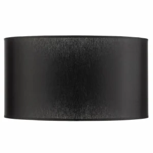 Cheap HELAM Abat-jour Alba, Ø 45 cm, E27, noir