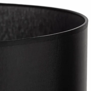 Cheap HELAM Abat-jour Alba, Ø 45 cm, E27, noir