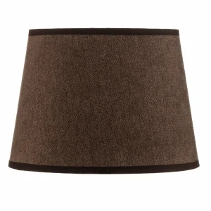 Clearance Duolla Abat-jour Classic S, tissé, brun