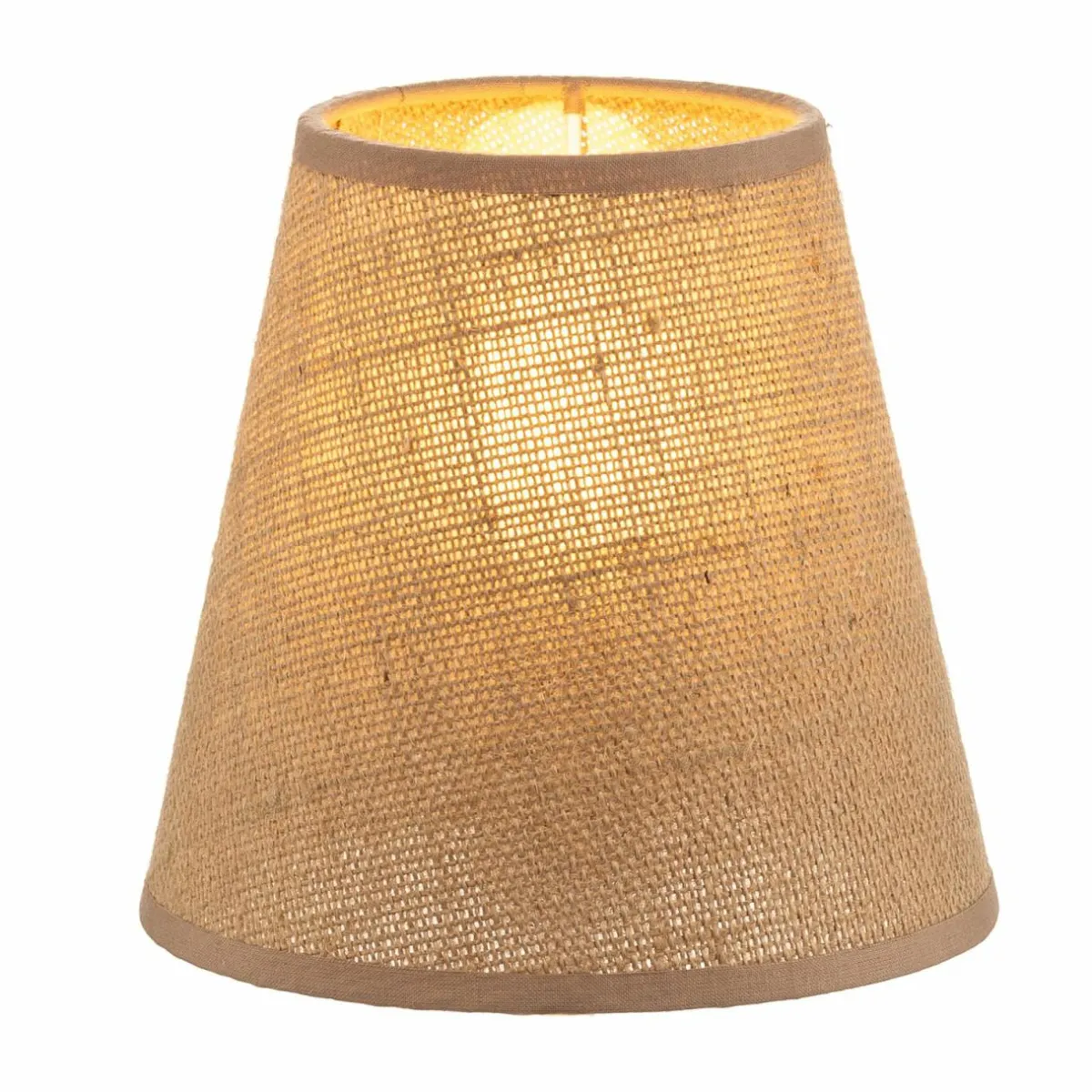 abatjour_cone_ab__cm_brun_clair_2.webp Discount Duolla Abat-jour Cone AB, Ø 15 cm, brun clair