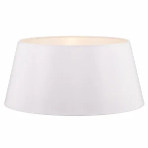 New Duolla Abat-jour Cone hauteur 25,5 cm, chintz blanc