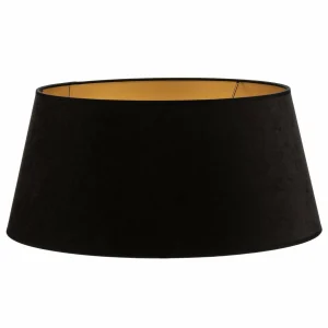Flash Sale Duolla Abat-jour Cone hauteur 25,5 cm, noir/or
