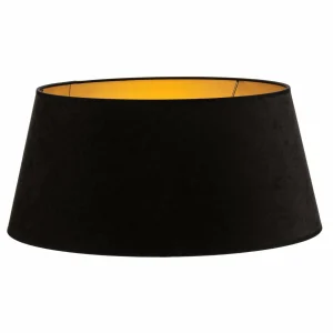 Flash Sale Duolla Abat-jour Cone hauteur 25,5 cm, noir/or