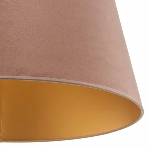 Best Duolla Abat-jour Cone hauteur 22,5 cm, rose/or