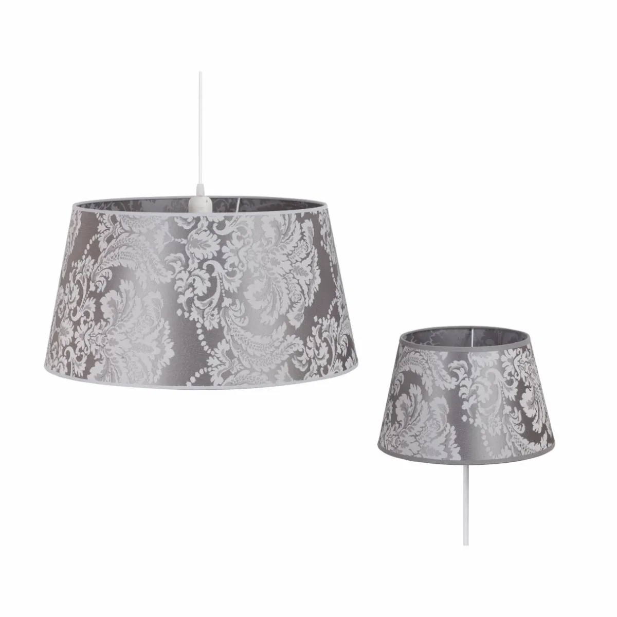 abatjour_cone_hauteur_cm_argent_2.webp Cheap Duolla Abat-jour Cone hauteur 25,5 cm, argenté