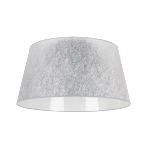 Sale Duolla Abat-jour Cone hauteur 25,5cm, argent métallisé