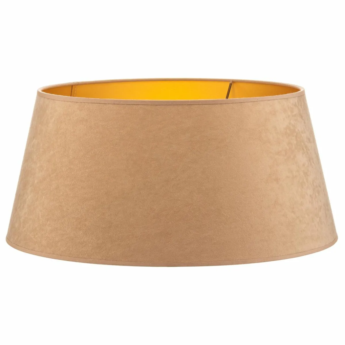 abatjour_cone_hauteur_cm_beigedor_2.webp Cheap Duolla Abat-jour Cone hauteur 25,5 cm, beige/doré