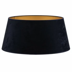 Hot Duolla Abat-jour Cone hauteur 25,5 cm, bleu foncé/doré
