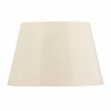 Outlet Duolla Abat-jour Cone hauteur 18 cm, chintz écru/blanc