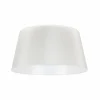 Sale Duolla Abat-jour Cone hauteur 25,5 cm, chintz écru/blanc