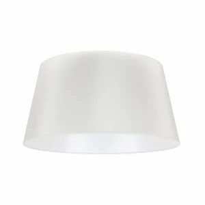 Sale Duolla Abat-jour Cone hauteur 25,5 cm, chintz écru/blanc