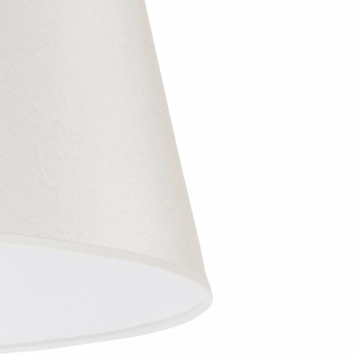 abatjour_cone_hauteur_cm_chintz_crublanc_1.webp Sale Duolla Abat-jour Cone hauteur 25,5 cm, chintz écru/blanc