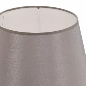 Cheap Duolla Abat-jour Cone hauteur 18 cm, chintz gris/blanc