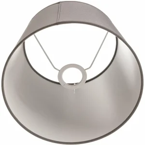 Cheap Duolla Abat-jour Cone hauteur 18 cm, chintz gris/blanc