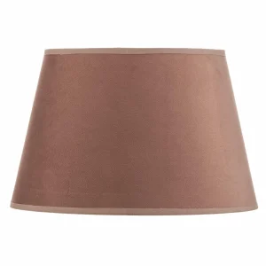 Outlet Duolla Abat-jour Cone hauteur 18 cm, rose/doré