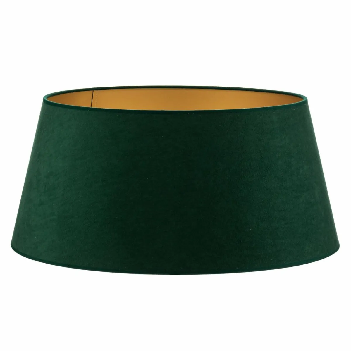 abatjour_cone_hauteur_cm_vert_foncdor_1.webp Store Duolla Abat-jour Cone hauteur 25,5 cm, vert foncé/doré