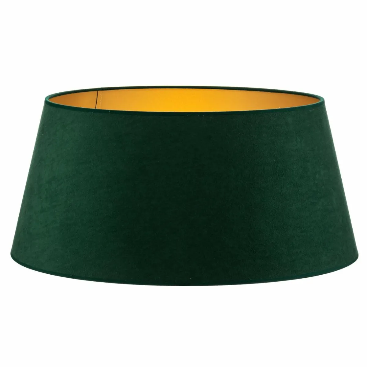 abatjour_cone_hauteur_cm_vert_foncdor_2.webp Store Duolla Abat-jour Cone hauteur 25,5 cm, vert foncé/doré