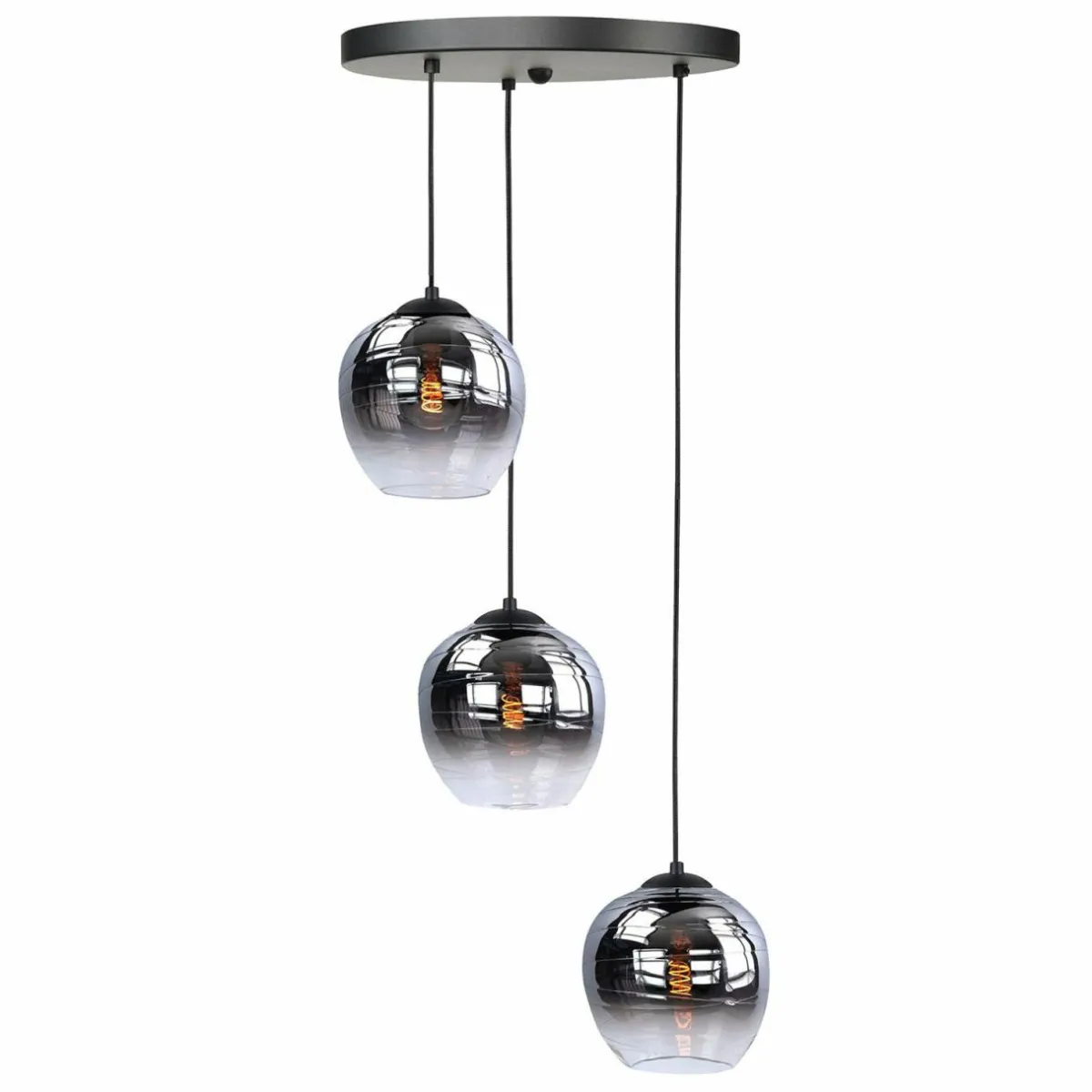 abatjour_fantasy_apple_gris_fum___cm_verre_0.webp Fashion HighLight Abat-jour Fantasy Apple, gris fumé, Ø 22 cm, verre
