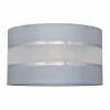 Best HELAM Abat-jour Helen, Ø 35 cm, E27, gris/argenté