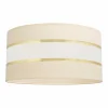 Sale HELAM Abat-jour Helen E27 Ø40/hauteur 20 cm crème/doré