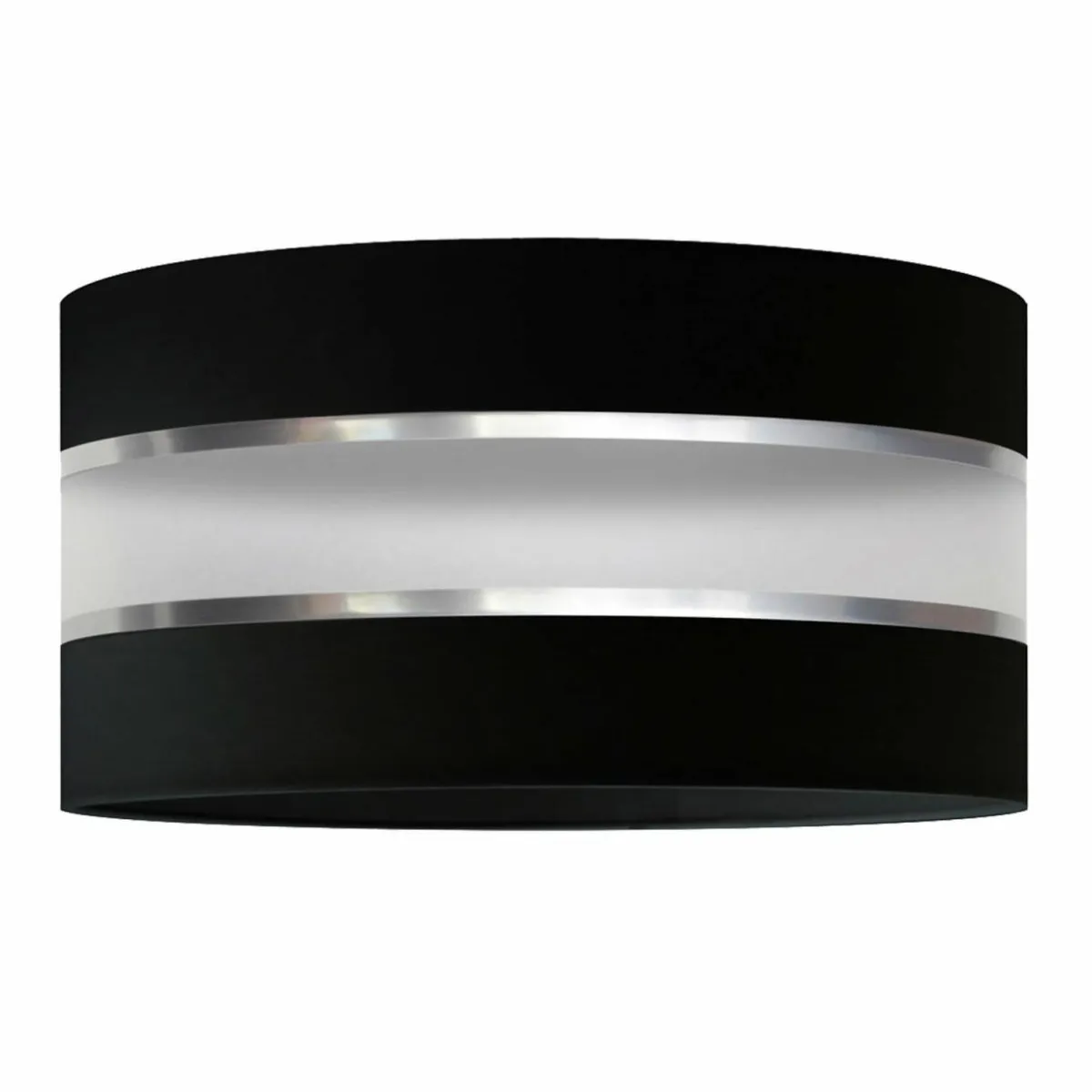 abatjour_helen_e_hauteur_cm_noirargent_0.webp Clearance HELAM Abat-jour Helen E27 Ø40/hauteur 20 cm noir/argenté