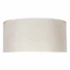Outlet Duolla Abat-jour Roller, beige, Ø 50 cm, 24 cm de haut