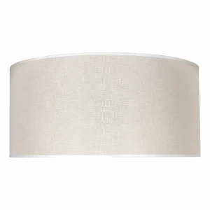 Outlet Duolla Abat-jour Roller, beige, Ø 50 cm, 24 cm de haut
