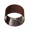 Clearance Duolla Abat-jour Roller, brun, Ø 50 cm, 30 cm de haut