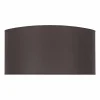 Clearance Duolla Abat-jour Roller, brun terre, Ø 50cm, H 24cm