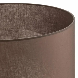 Clearance Duolla Abat-jour Roller, brun terre, Ø 50cm, H 24cm