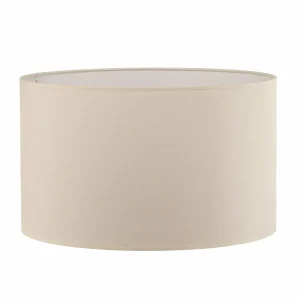 Best Sale Duolla Abat-jour Roller, écru, coton, Ø 50 cm, H 30 cm