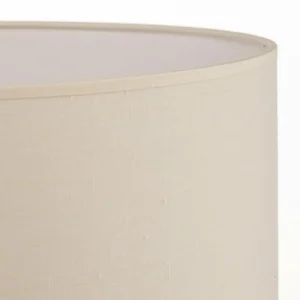 Best Sale Duolla Abat-jour Roller, écru, coton, Ø 50 cm, H 30 cm