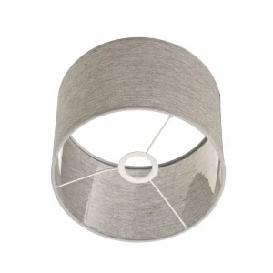 Shop Duolla Abat-jour Roller, gris, Ø 25 cm, 18 cm de haut