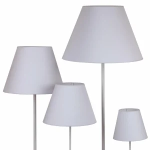 Discount Duolla Abat-jour Sofia hauteur 31 cm, blanc