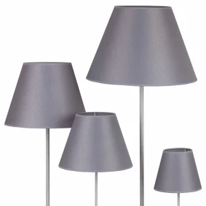Hot Duolla Abat-jour Sofia hauteur 31 cm, gris veroni