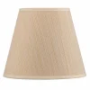 Online Duolla Abat-jour Sofia hauteur 15,5 cm rayé blanc/doré