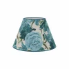 Online Duolla Abat-jour Sofia hauteur 26 cm, turquoise fleuri