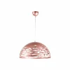 Clearance Aluminor Laser suspension ajourée 50 cm doré rose