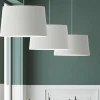 Flash Sale Aluminor Sacha suspension avec abat-jour en tissu