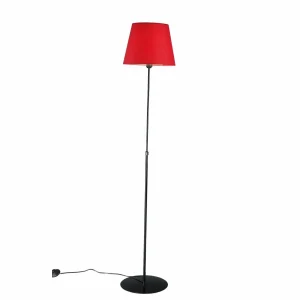 Fashion Aluminor Store lampadaire noir/rouge