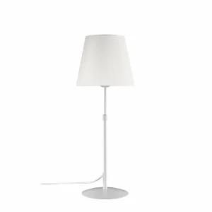 Discount Aluminor Store lampe à poser, blanche/blanche