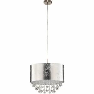 Cheap Globo Amy - suspension textile argentée avec suspension
