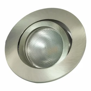 Best MEGATRON Anneau encastré LED Decoclic GU10/GU5.3, rond, fer