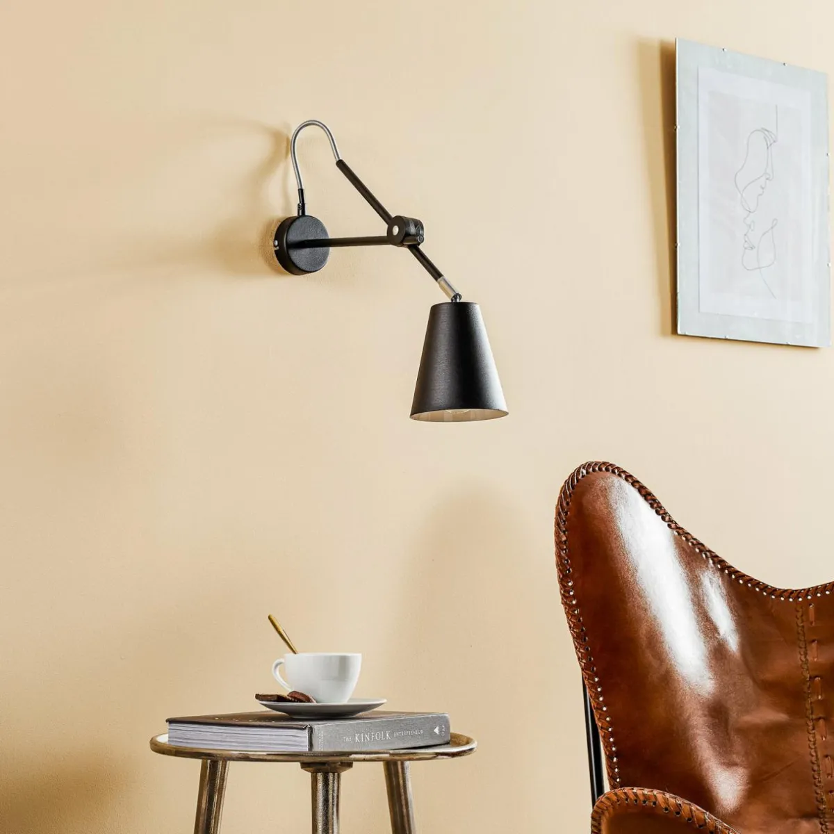 applique____lampe_noire_0.webp Fashion ALDEX Applique 1008, à 1 lampe, noire