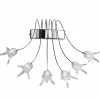 Clearance Cremasco Applique 7130 chromé à 6 lampes