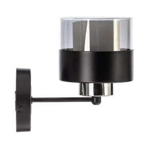 Discount Avonni Applique AP-4288-1BSY en métal et verre