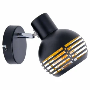 Shop Näve Applique Casco, à une lampe, noire